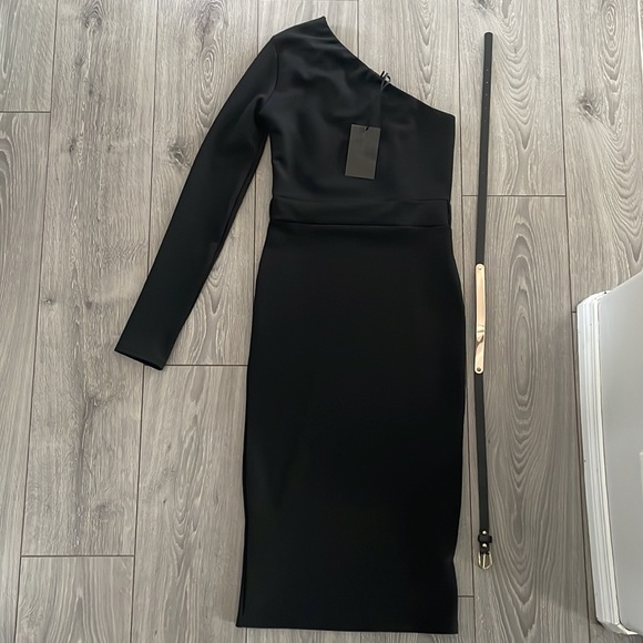 Boohoo Black Midi dress - Picture 3 of 6